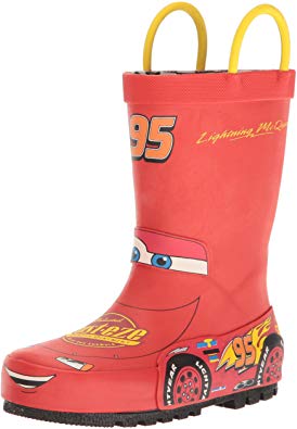 Western Chief Kids' Waterproof Disney Character Rain Boots with Easy on Handles