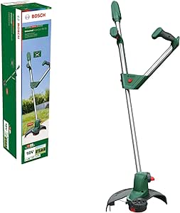 Bosch Rasentrimmer UniversalGrassCut 18V-26 (ohne Akku, 18 Volt System, Schnittkreisdurchmesser: 26 cm, verstellbare Handgriffe, im Karton)