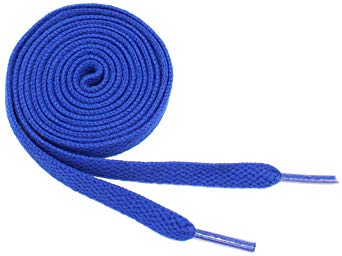 Flat Shoelaces 5/16" Wide Many Colors and Lengths For Sneakers Shoes