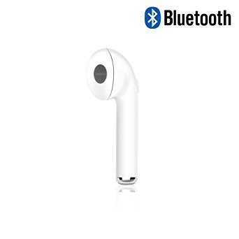 Bluetooth Headphone V4.1 Mini Wireless Headset for iPhone Android and Other Leading Smartphones (Single left ear)