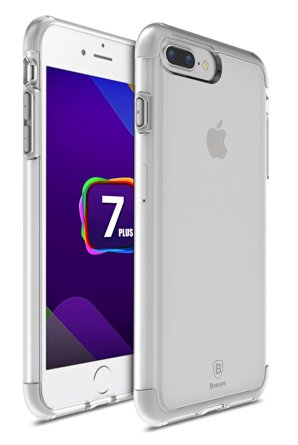 iphone 7 Plus case, KuGi ® Iphone 7 Plus case -[ Drop /Shock/ scratch Absorption Protection]High quality TPU   TPE cover Case for Apple Iphone 7 Plus / Iphone 7 Pro 5.5 inch smartphone.(Grey)