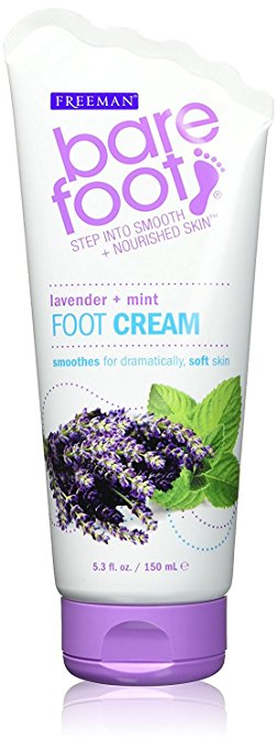 Bare Foot Cream, Lavender   Mint, 5.3 Fluid Ounce