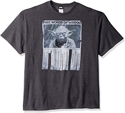 Star Wars Men's Words Of Wisdom T-Shirt