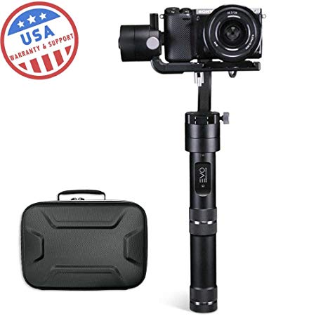 EVO RAGE-S 3 Axis Handheld Gimbal for Small Mirrorless Cameras | 1 Year US Warranty