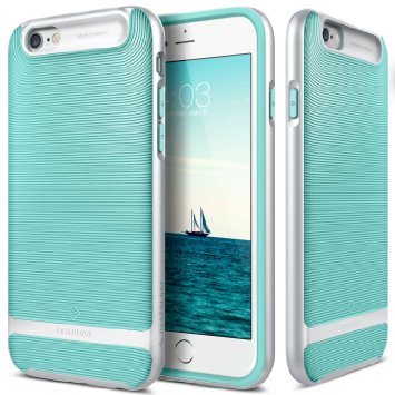 iPhone 6S Case Caseologyreg Wavelength Series Textured Pattern Grip Cover Turquoise Mint Shock Proof for Apple iPhone 6S 2015 and iPhone 6 2014 - Turquoise Mint