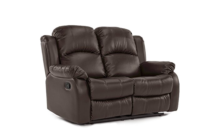 Classic and Traditional Bonded Leather Recliner Chair, Love Seat, Sofa Size - 1 Seater, 2 Seater, 3 Seater Set (2 Seater)