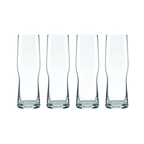 Lenox Tuscany Classic Craft Beer Glass, Clear, Set of 4