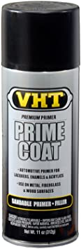 VHT SP305 Prime Coat Black Sandable Primer Filler Can - 11 oz.