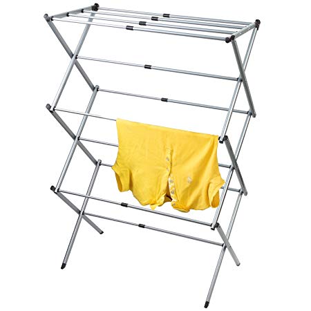 Artmoon GOBI Foldable Drying Rack Horse Extendable Telescopic Clothes Dryer 17''- 29,5'' Length, Anti-Rust Steel