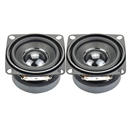 Aiyima 2pcs Subwoofer 2 inch 4ohm 5w Full Range Speaker mini DIY Audio Subwoofer Loudspeaker