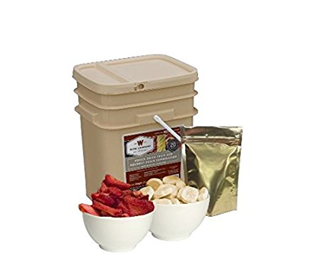 Wise Company Freeze Dried Fruit and Gourmet Snack Combination-120 Servings