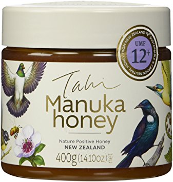 Manuka Honey UMF12  eco-friendly, raw and pure 400gram (14.1oz) by Tahi