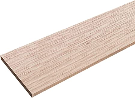 JGFinds 10 Pack Spanish Cedar Planks, Solid Cedar Lumber Wood Boards 1/4" x 4" x 12", Kiln Dried and Sanded for Trays, Dividers, Box, or Closet; Not Veneer