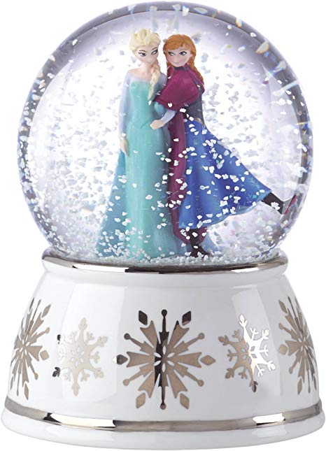 Lenox Classics Disney's Elsa & Anna Musical Snowglobe - 853108