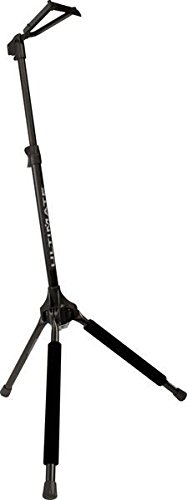 Ultimate Support GS-100 Genesis Series Guitar Stand with Locking Legs and Self-closing Yoke Security Gate