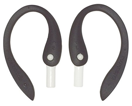 NEW-EARBUDi FLEX - Clips on and off Your Apple iPhone 5, 6, & 7 EarPods | Bends for Amazing Custom Hold on your Ear | For iPod & iPhone Models 5, 5c, 5s, 6, 6 Plus, 6s, 6s Plus, SE, 7, 7 Plus | Black
