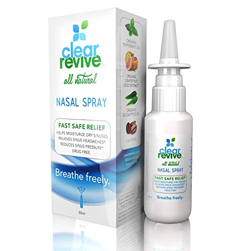 Clear Revive Allergy Sinus Relief Nasal Spray 30mL