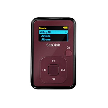 SanDisk Sansa Clip  4 GB MP3 Player (Red) (Discontinued by Manufacturer)