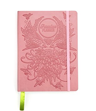 Passion Planner 2017 - Classic Size (A4 - 8.5"x11") (Birds & Bees Blush)