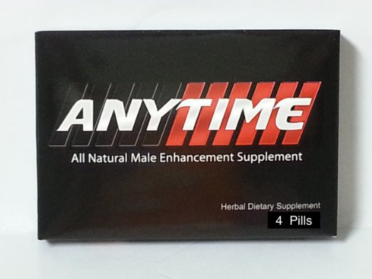 Anytime Male Enhancement pills supercharge your male drive Testosterone booster 4 Pill sample