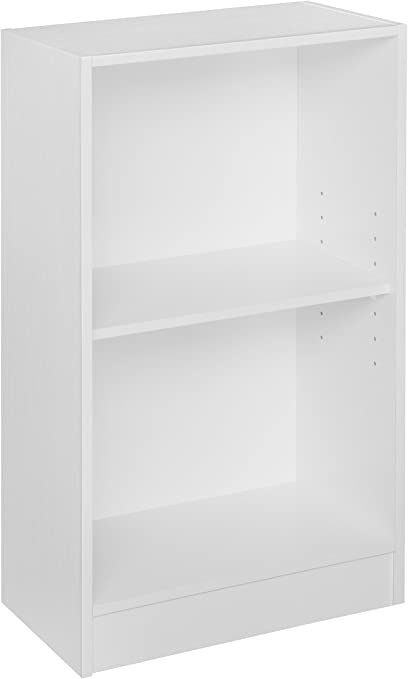 Niche Mod Compact Bookcase with No- with No-Tools Assembly, 16"W x 29"H, White
