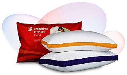 Sleepwell Premium Cloud Pillow Pack of 2