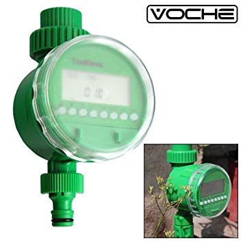 Voche® NEW IMPROVED VERSION 2017 Automatic Electronic Garden Water Timer with LCD Digital Display RRP: £29.99 - UK SELLER