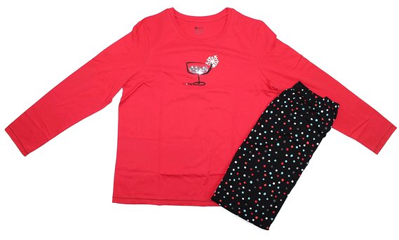Hue Sleepwear Women's Knit Pajama Set