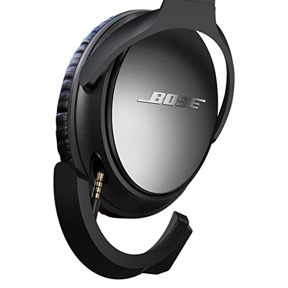 Wireless Bluetooth Adapter for Bose QuietComfort 25 Headphones(QC25) (Black)