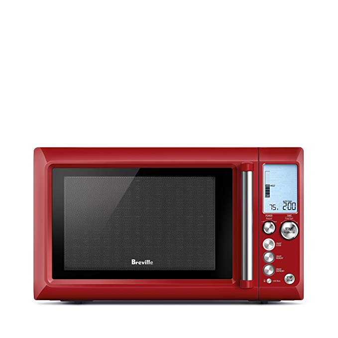 Breville L.P. BMO734CRN Quick Touch Microwave, Cranberry