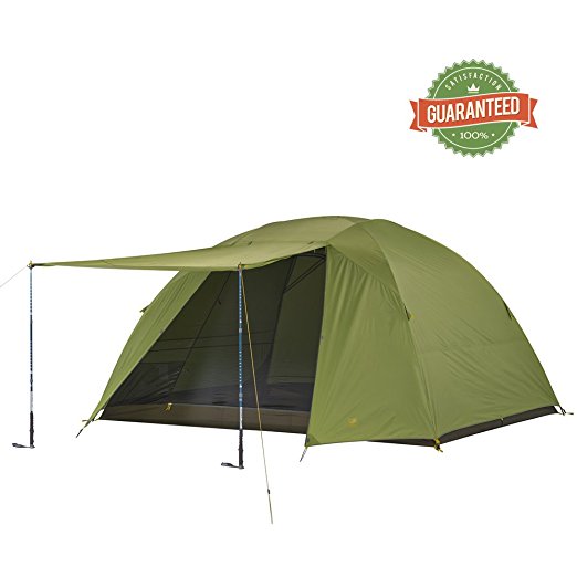Daybreak 6 Person Deluxe, Easy To Set Up Camping Tent