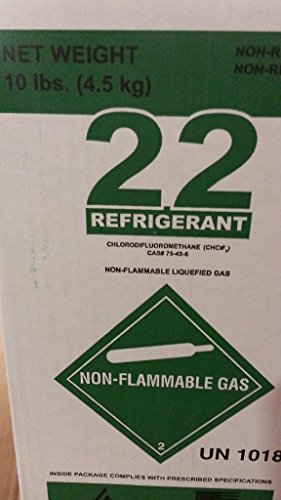 R-22 Refrigerant 10 Lb Cylinder