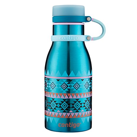 Contigo Thermalock(TM) Maddie Stainless Steel Kids Water Bottle, 12 oz., Biscay Bay