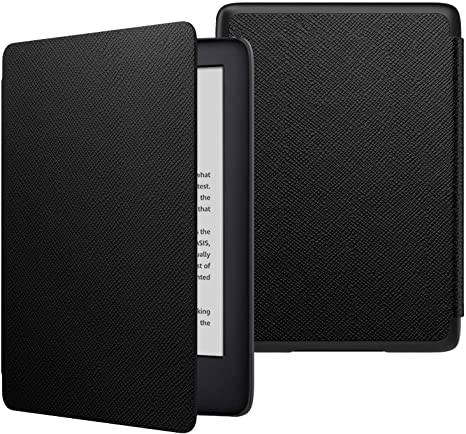 MoKo Case Fits All-New Kindle (10th Generation - 2019 Release Only), Thinnest Protective Shell Cover with Auto Wake/Sleep, Will Not Fit Kindle Paperwhite 10th Generation 2018 - Black