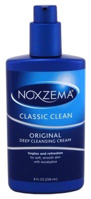 Noxzema Clean Moisture Deep Cleansing Cream 8oz Pump 2 Pack