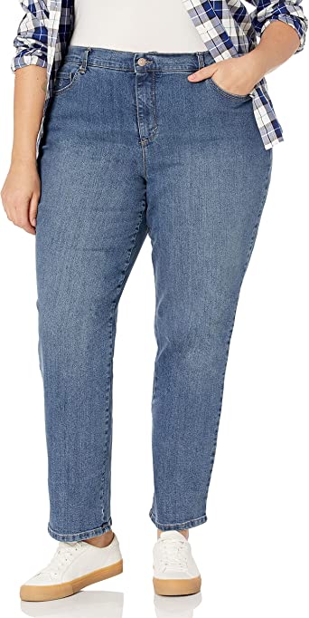 Gloria Vanderbilt Women's Classic Amanda High Rise Tapered Jean