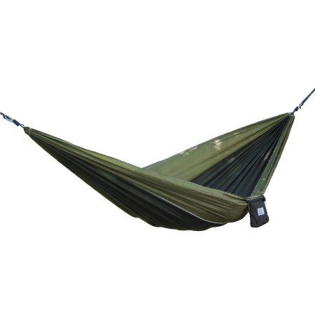 Portable Parachute Nylon Fabric Travel Camping Hammock