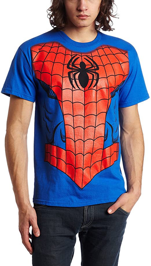 Marvel Men's Spider-Man Costume T-Shirt