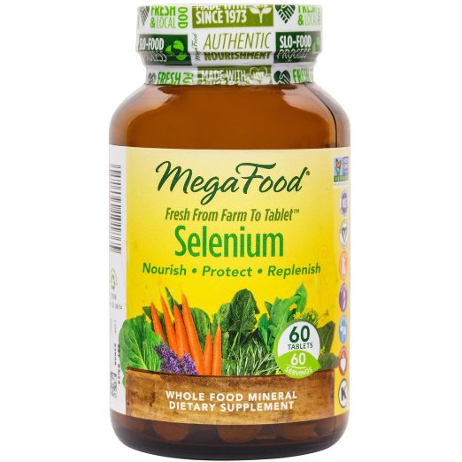 MegaFood - Selenium, Provides Potent Antioxidant Protection, 60 Tablets (FFP)