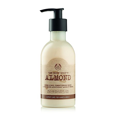 The Body Shop Conditioning Hand Wash, New Almond, 8.4 Fluid Ounce