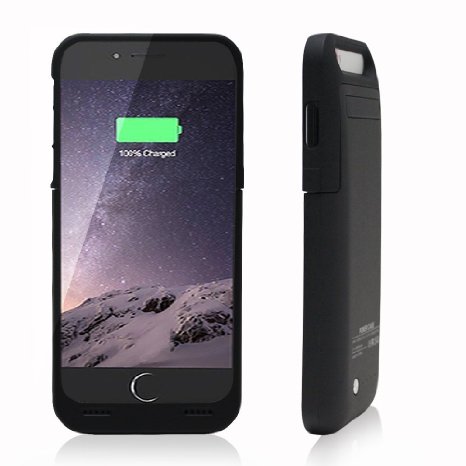 BSWHW 3500 mAH Rechargeable Backup Power Cover For 4.7" iPhone 6