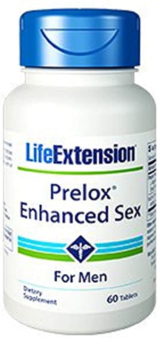 Life Extension - Prelox Natural Sex for Men - 60 Tabs (Pack of 3)