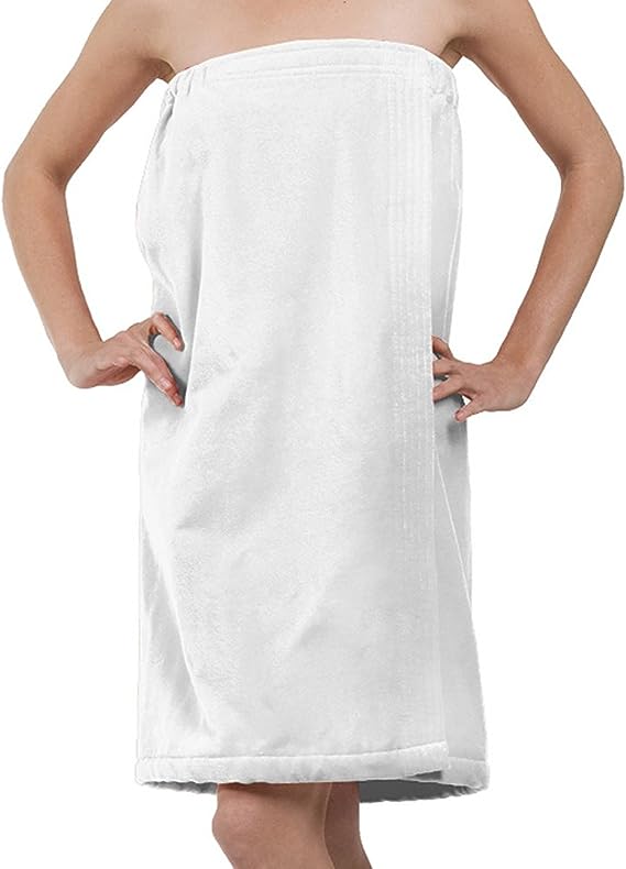 Terry Women's Wrap, Pure Cotton Cover Up for Ladies