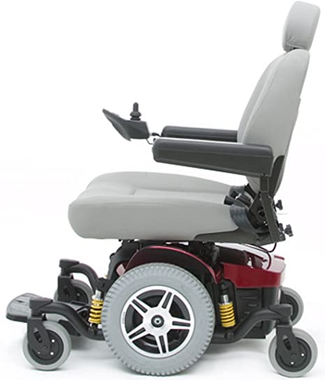 Pride Mobility - Jazzy 614 HD - Heavy Duty Power Chair - Candy Apple Red