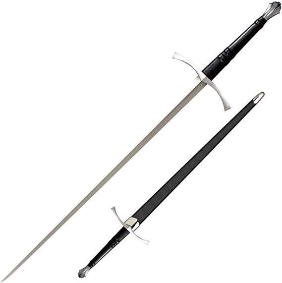 Cold Steel 88ITS Italian Long Sword, Black