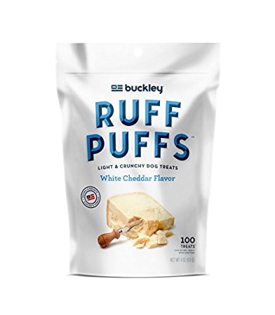 Buckley 1 Pouch Ruff Puffs Crunchy Dog Treats, 4 oz