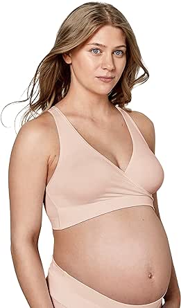 Medela Keep Cool Sleep Bra | Seamless Maternity & Nursing Bra with Full Back Breathing Zone and Soft Touch Fabric