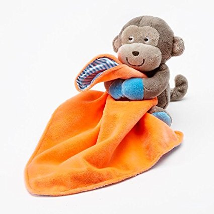 Carters Plush Monkey & Blanket