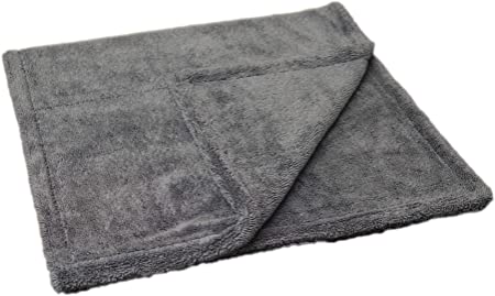 Mammoth Microfibre MM-TTDual Double Sided Twisted Microfibre Drying Towel-Korean, Grey