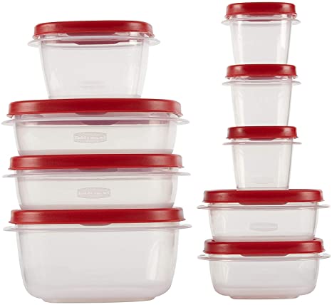 Rubbermaid Easy Find Lids Food Storage Container, 18-Piece Set